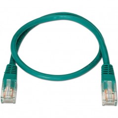 Cable de Red RJ45 UTP Aisens A133-0193 Cat.5e 50cm Verde
