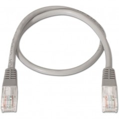 Cable de Red RJ45 UTP Aisens A135-0228 Cat.6 50cm Gris