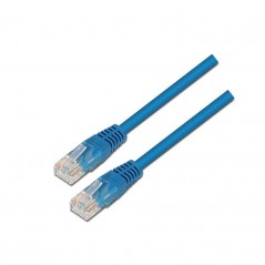 Cable de Red RJ45 UTP Aisens A135-0241 Cat.6 0.5m Azul
