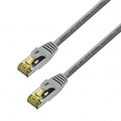 Cable de Red RJ45 S FTP Aisens 146-0332 Cat.7 25cm Gris