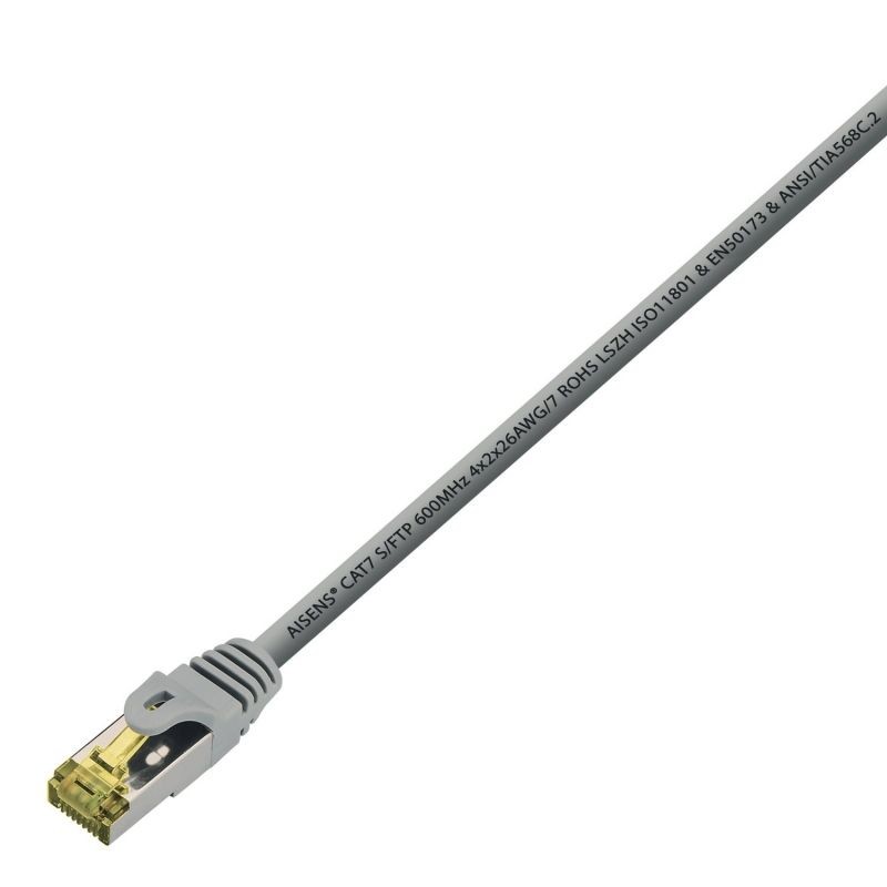 Cable de Red RJ45 SFTP Aisens A146-0339 Cat.7 15m Gris