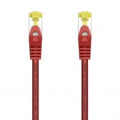 Cable de Red RJ45 SFTP Aisens A146-0469 Cat.7 50cm Rojo