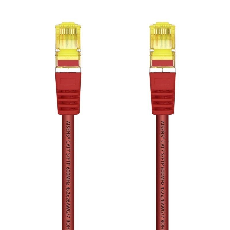 Cable de Red RJ45 SFTP Aisens A146-0471 Cat.7 2m Rojo