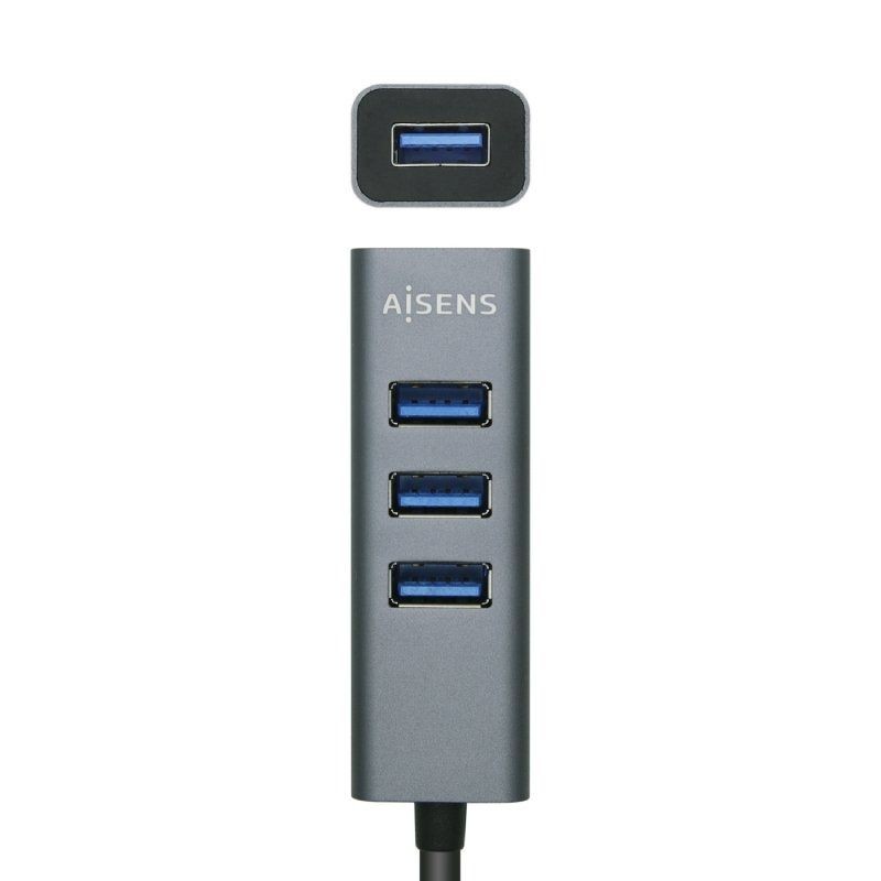 Hub USB 3.1 Tipo-C Aisens A109-0508 4 Puertos USB