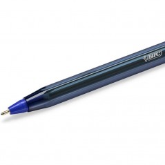 Caja de Bolígrafos de Tinta de Aceite Bic Cristal Exact Ultrafine 992605 20 unidades Azules