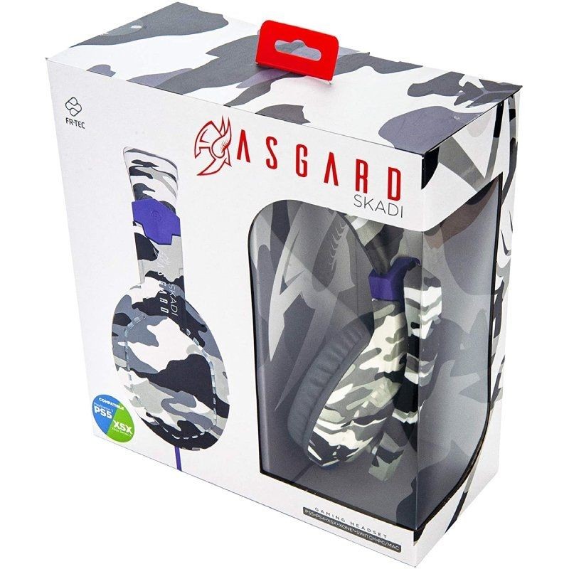 Auriculares Gaming con Micrófono Blade FR-TEC Asgard SKADI Jack 3.5 Purpura