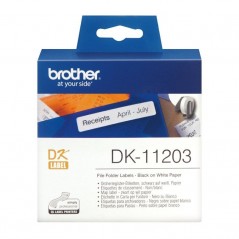 Etiquetas Precortadas Brother DK11203 300 unidades