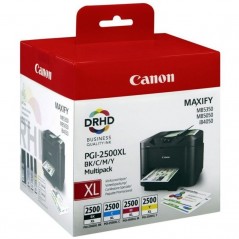 Cartucho de Tinta Original Canon PGI-2500XL Multipack Alta Capacidad Cian Magenta Amarillo Negro