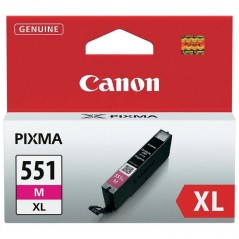 Cartucho de Tinta Original Canon CLI-551M XL Alta Capacidad Magenta