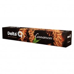 Cápsula Delta Cinnamon para cafeteras Delta Caja de 10
