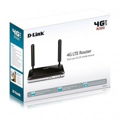 Router Inalámbrico 4G D-Link DWR-921 150Mbps 2 Antenas WiFi 802.11n b g - 3 3u