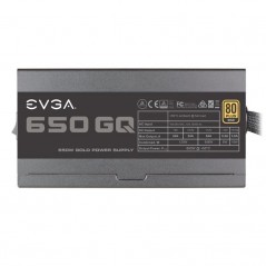 Fuente de Alimentación EVGA 650GQ 650W Ventilador 13.5cm 80 Plus Gold