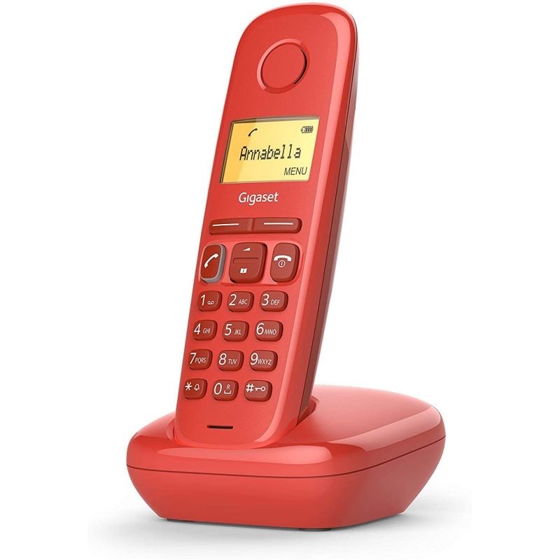 Teléfono Inalámbrico Gigaset A170 Rojo