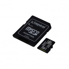 Tarjeta de Memoria Kingston CANVAS Select Plus 128GB microSD XC con Adaptador Clase 10 100MBs