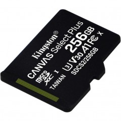 Tarjeta de Memoria Kingston CANVAS Select Plus 256GB microSD XC Clase 10 100MBs