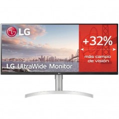 Monitor Profesional Ultrapanorámico LG 34WN650-W 34 WFHD Multimedia Plata