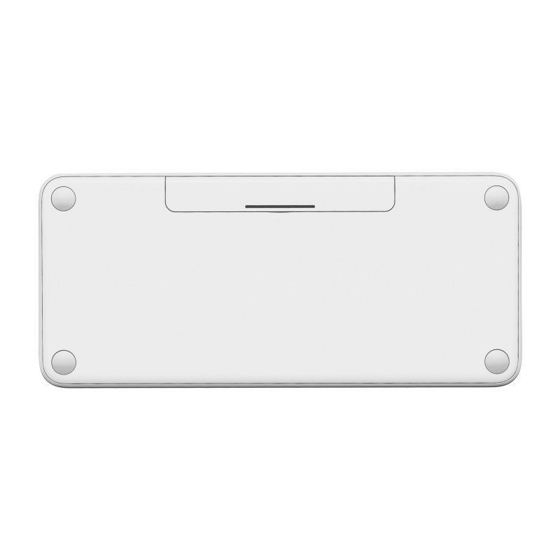 Teclado Compacto Inalámbrico por Bluetooth Logitech K380 para MAC Blanco