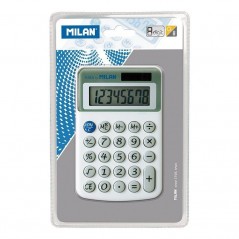 Calculadora Milan 40918BL Gris
