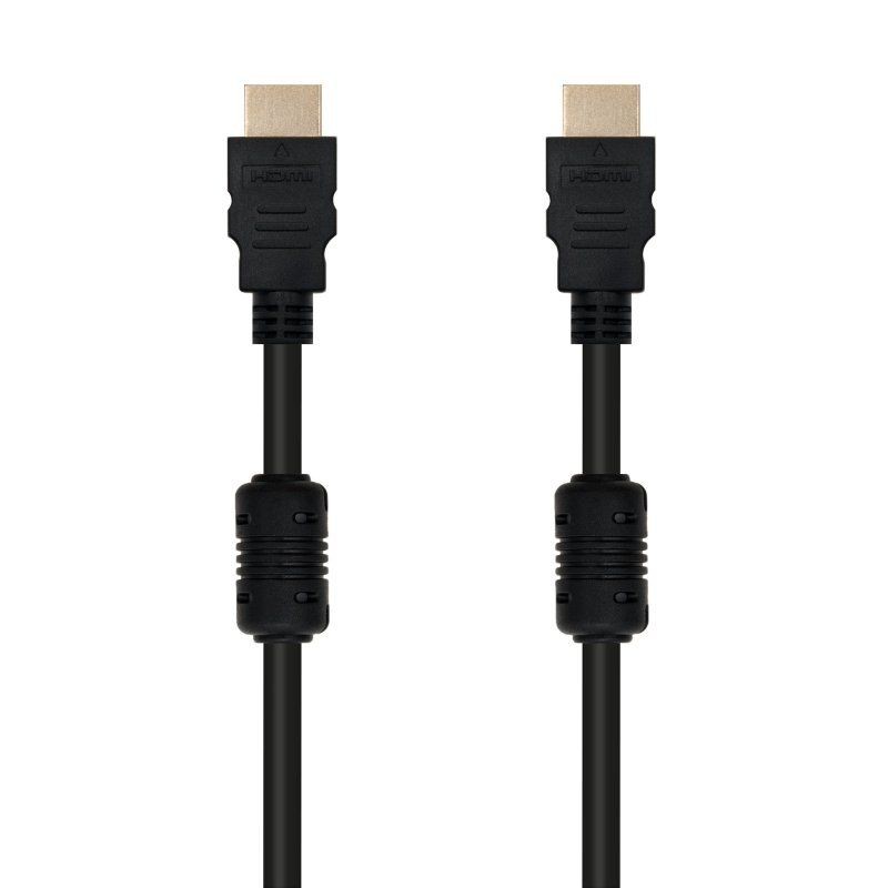 Cable HDMI 1.4 Nanocable 10.15.1802 HDMI Macho - HDMI Macho 1.8m Negro