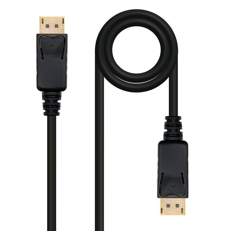 Cable Displayport 1.2 4K Nanocable 10.15.2302 Displayport Macho - Displayport Macho 2m Negro