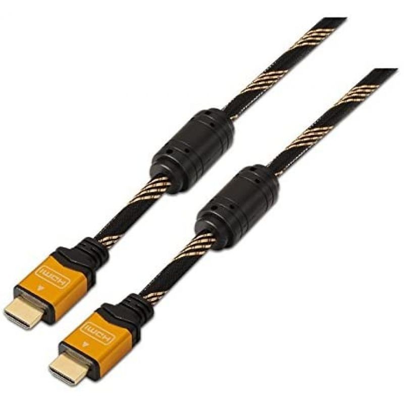 Cable HDMI 2.0 4K Nanocable 10.15.1602 HDMI Macho - HDMI Macho 1.5m Negro Azul