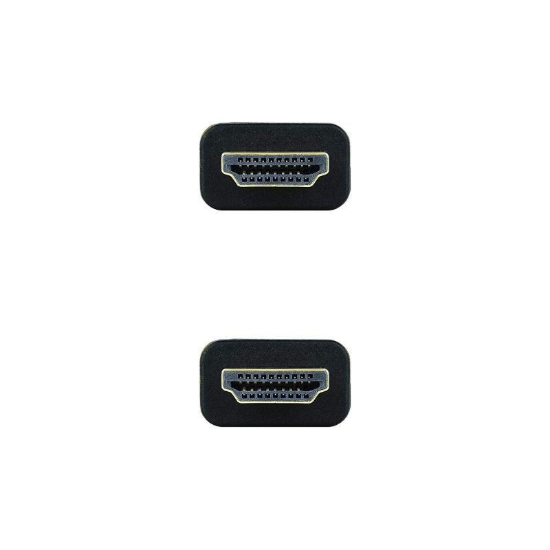 Cable HDMI 2.0 4K Nanocable 10.15.3715 HDMI Macho - HDMI Macho 15m Negro