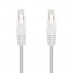 Cable de Red RJ45 UTP Nanocable 10.20.0101-W Cat.5e 1m Blanco