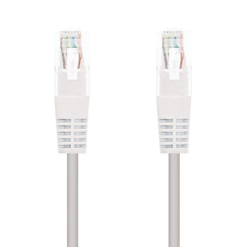 Cable de Red RJ45 UTP Nanocable 10.20.0102-W Cat.5e 2m Blanco