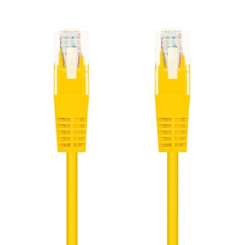 Cable de Red RJ45 UTP Nanocable 10.20.0403-Y Cat.6 3m Amarillo