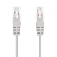 Cable de Red RJ45 UTP Nanocable 10.20.1303 Cat.6 3m Gris