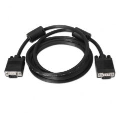 Cable SVGA Nanocable 10.15.0101 VGA Macho - VGA Macho 1m Negro