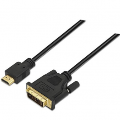 Cable HDMI Nanocable 10.15.0503 DVI Macho - HDMI Macho 3m Negro