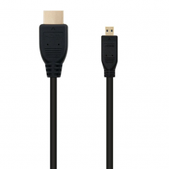 Cable Micro HDMI Nanocable 10.15.3501 HDMI Macho - Micro HDMI Macho 0.8m Negro