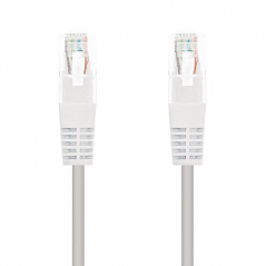 Cable de Red RJ45 UTP Nanocable 10.20.0110-W Cat.5 10m Blanco