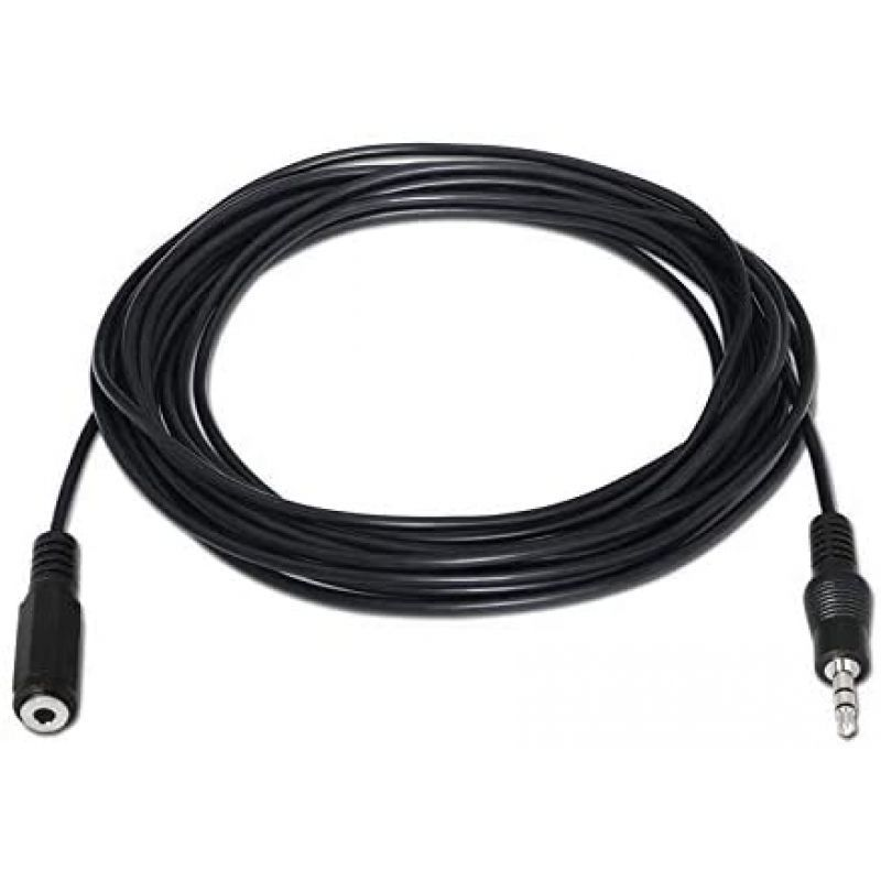 Cable Estéreo Nanocable 10.24.0201 Jack 3.5 Macho - Jack 3.5 Hembra 1.5m