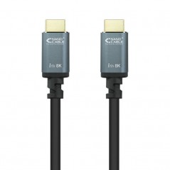 Cable HDMI 2.1 8K Nanocable 10.15.8001-L150 HDMI Macho - HDMI Macho 1.5m Negro