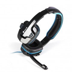 Auriculares Gaming con Micrófono NGS GHX-505 Jack 3.5 Azul