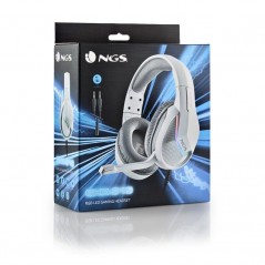 Auriculares Gaming con Micrófono NGS GHX-515 Jack 3.5 Blancos