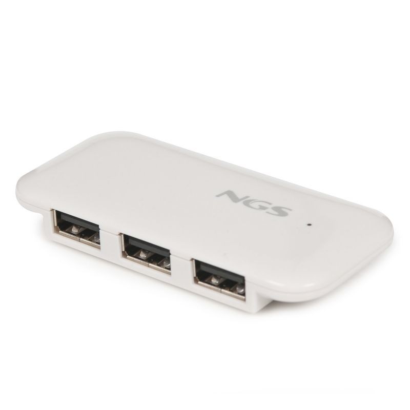 Hub USB 2.0 NGS IHUB4 4 Puertos USB Blanco
