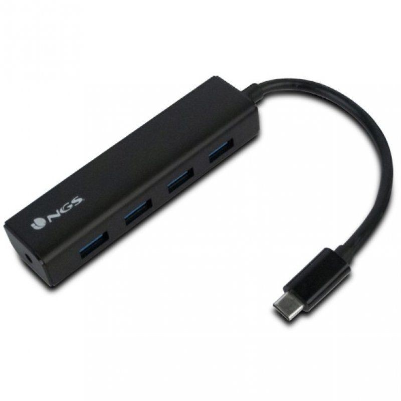 Hub USB 3.0 Tipo-C NGS WonderHub4 4 Puertos USB