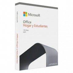 Microsoft Office Hogar y Estudiantes 2021 1 Usuario Licencia Perpetua