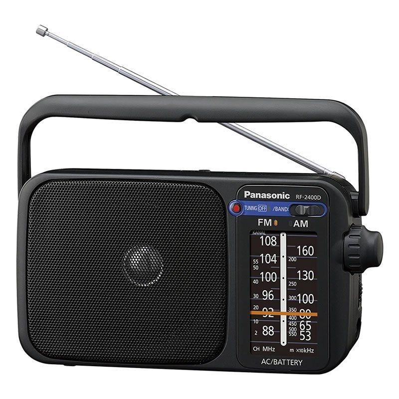 Radio Portátil Panasonic RF-2400DEG-K Negra