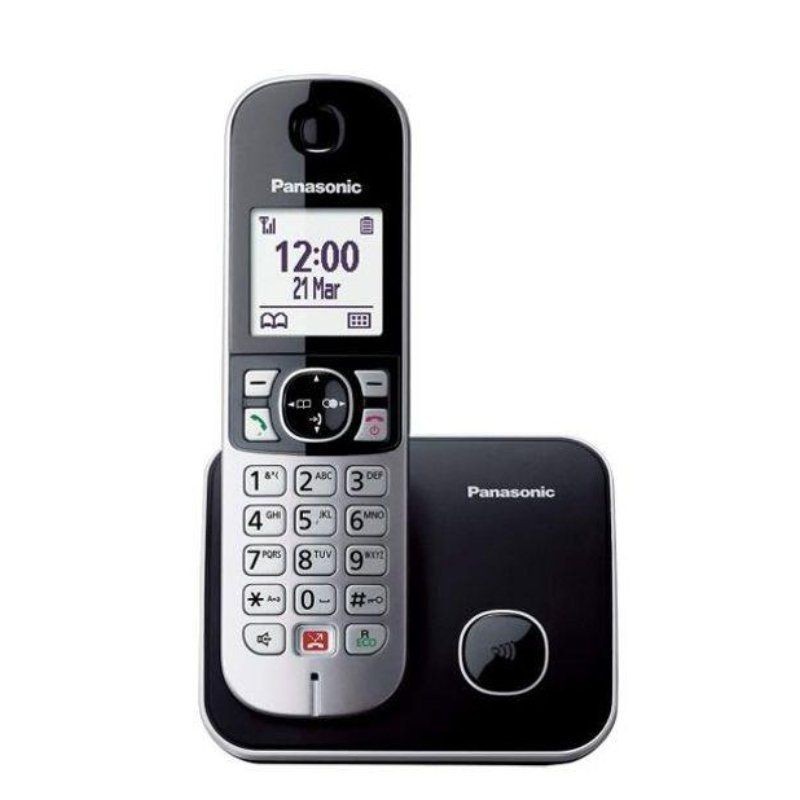Teléfono Inalámbrico Panasonic KX-TG6851 Negro