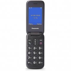 Teléfono Móvil Panasonic KX-TU400EXR para Personas Mayores Rojo Granate