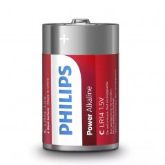 Pack de 2 Pilas C Philips LR14P2B 10 1.5V Alcalinas