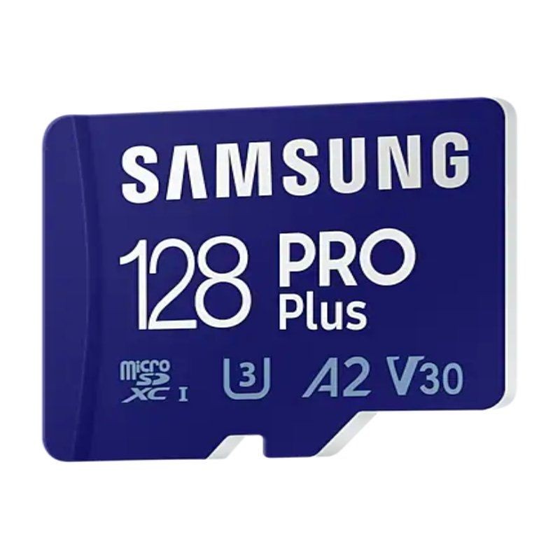 Tarjeta de Memoria Samsung PRO Plus 2021 128GB microSD XC Clase 10 160MBs