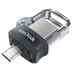 Pendrive 128GB SanDisk Dual m3.0 Ultra USB 3.0 MicroUSB