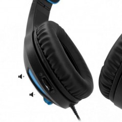 Auriculares Gaming con Micrófono Spirit of Gamer Elite-H20 Jack 3.5 Azules