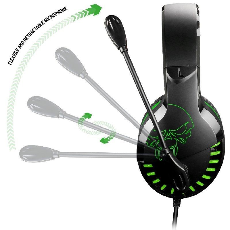 Auriculares Gaming con Micrófono Spirit of Gamer PRO-H3 Xbox Edition Jack 3.5 Verdes