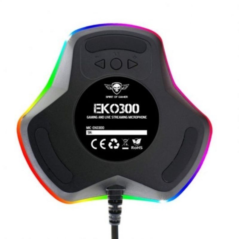 Micrófono Spirit of Gamer EKO300 USB 2.0